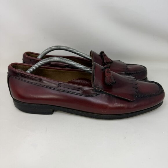 G.H. Bass & Co. Other - G.H. Bass Weejuns Tassled Loafers Maroon Men’s Size 12 D